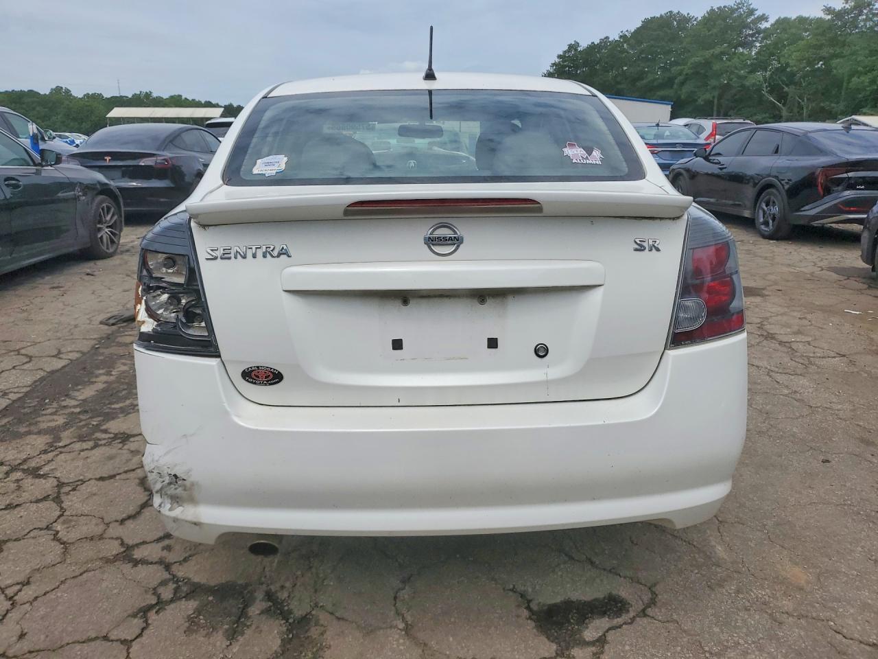 2011 Nissan Sentra 2.0 White vin: 3N1AB6AP0BL627531