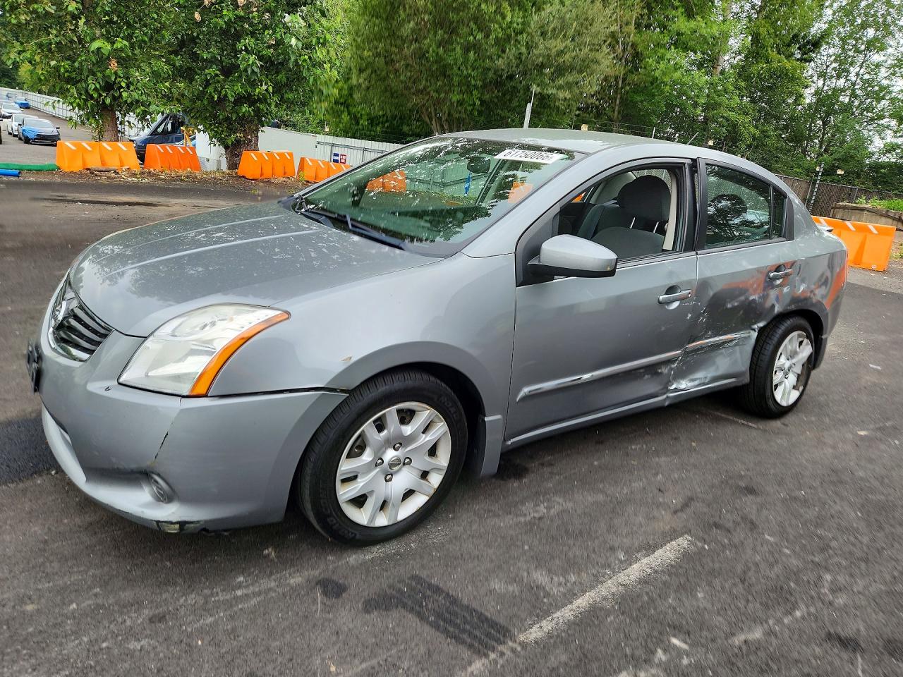 2011 Nissan Sentra 2.0 Silver vin: 3N1AB6AP0BL638741