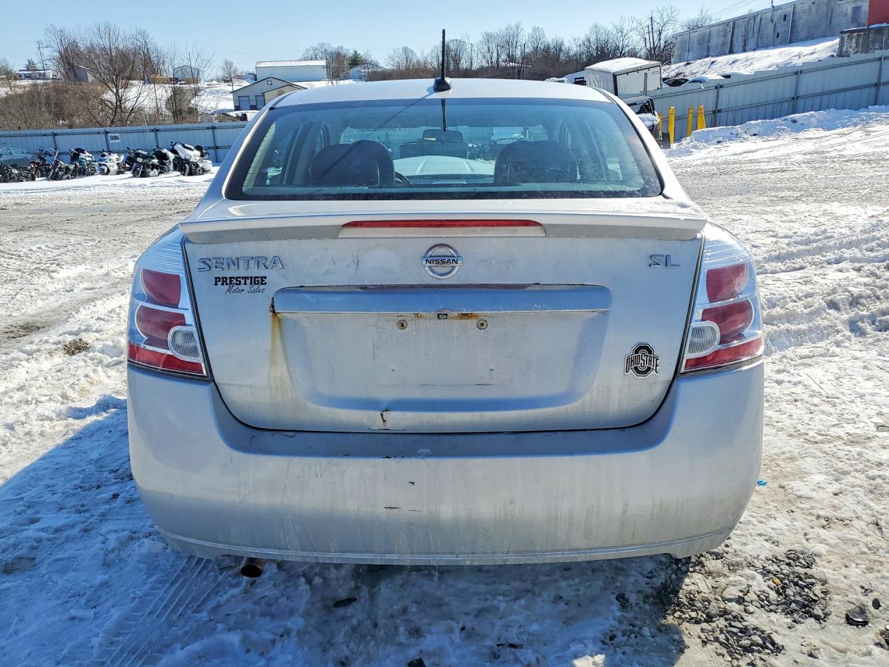 2011 Nissan Sentra 2.0 Silver vin: 3N1AB6AP0BL640005