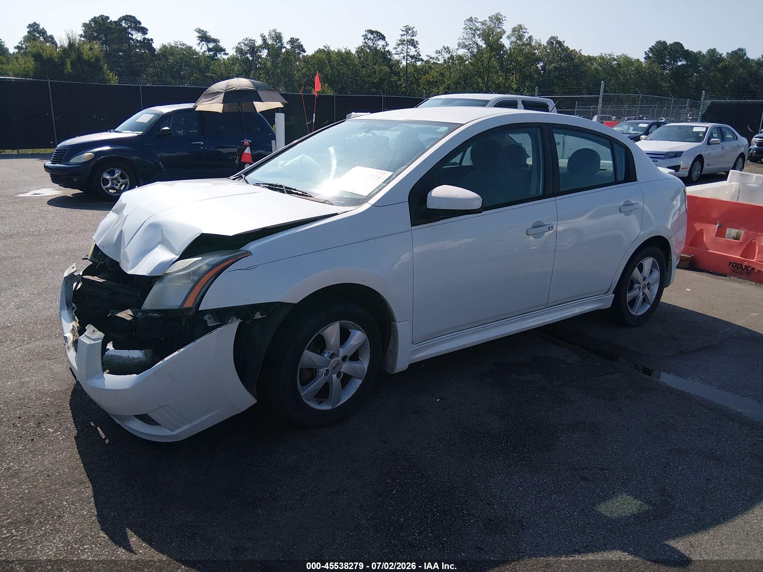 2011 Nissan Sentra 2.0sr White vin: 3N1AB6AP0BL662053