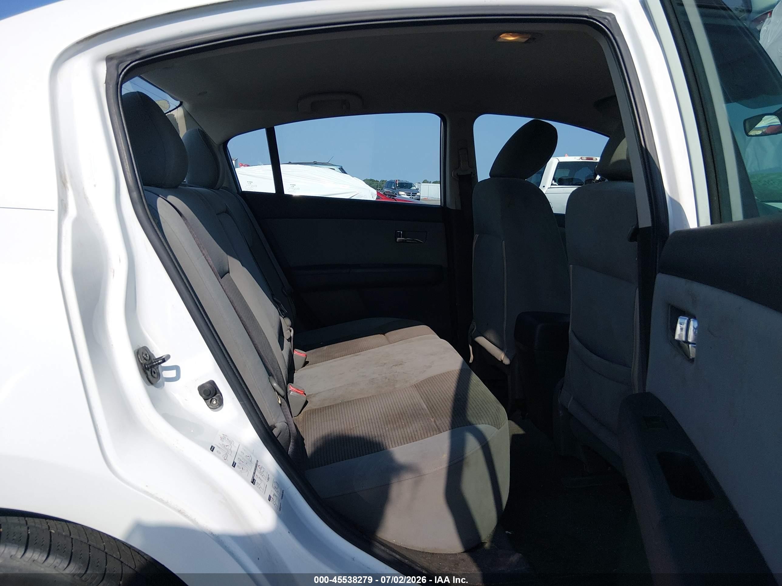 2011 Nissan Sentra 2.0sr White vin: 3N1AB6AP0BL662053