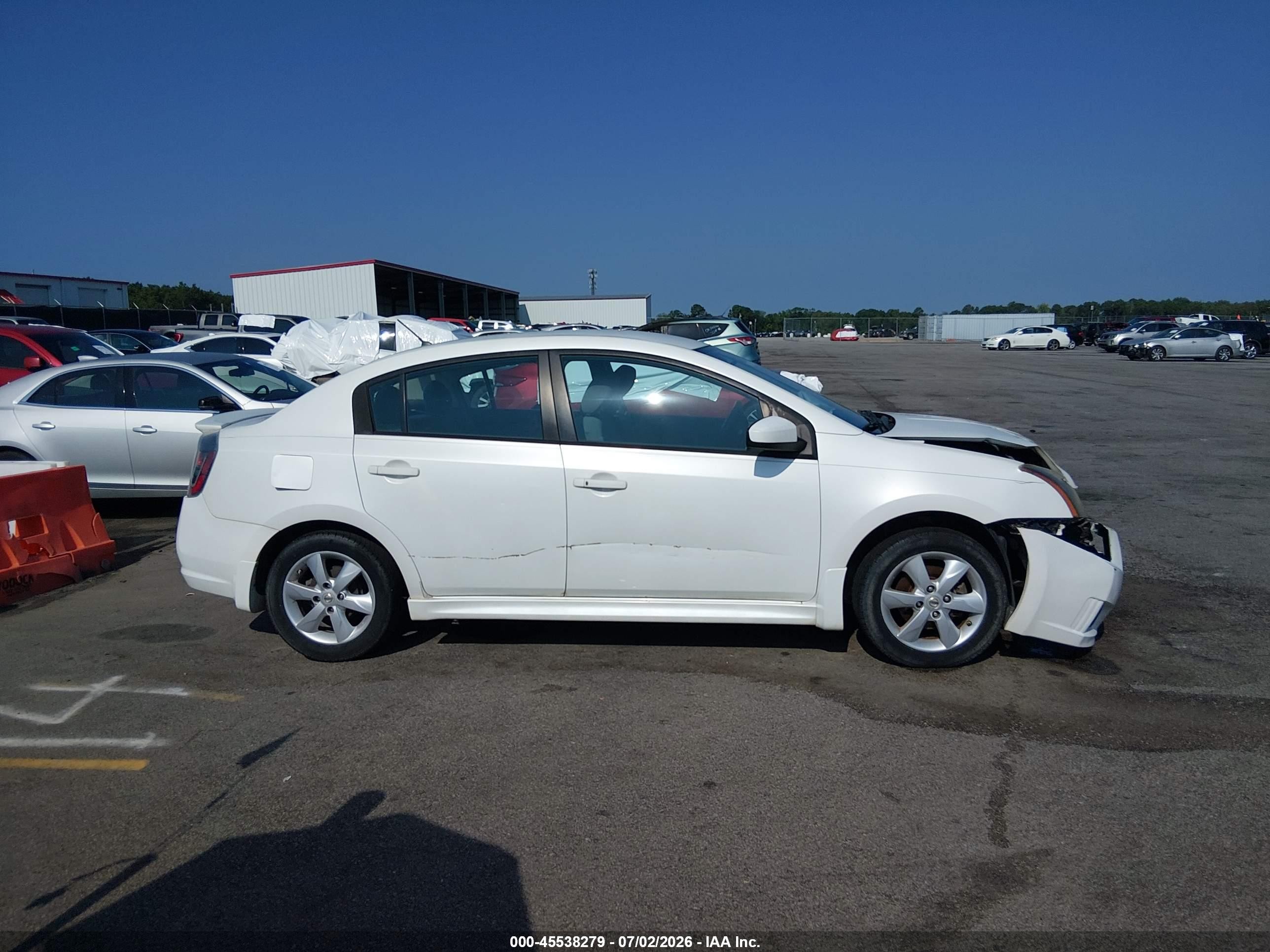 2011 Nissan Sentra 2.0sr White vin: 3N1AB6AP0BL662053