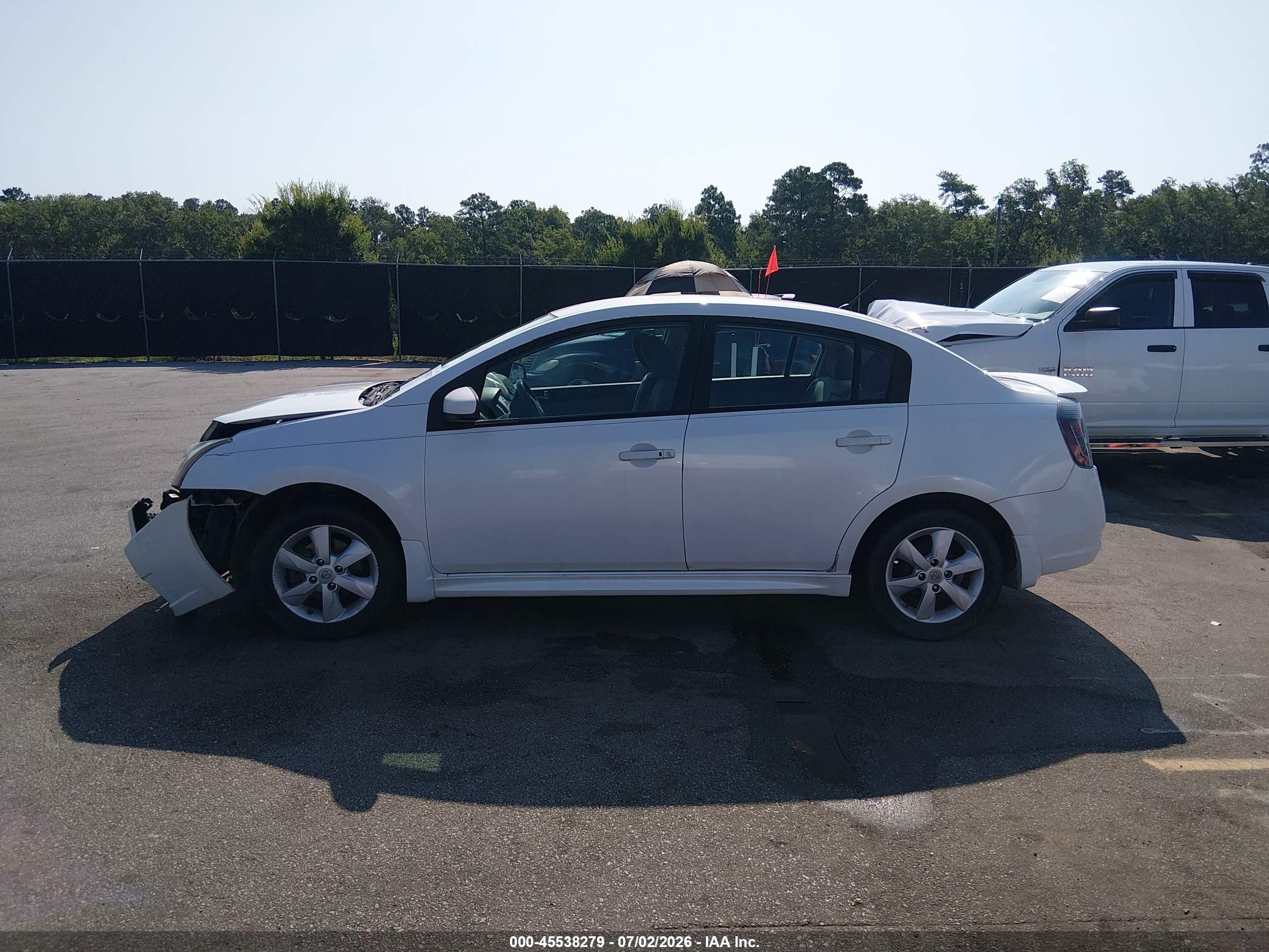 2011 Nissan Sentra 2.0sr White vin: 3N1AB6AP0BL662053