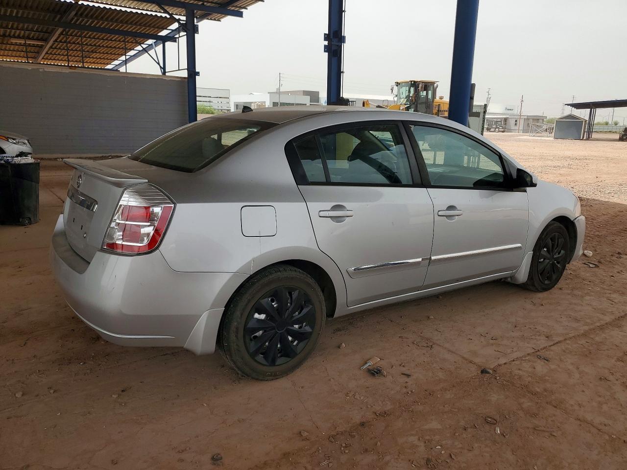 2011 Nissan Sentra 2.0 Silver vin: 3N1AB6AP0BL668578