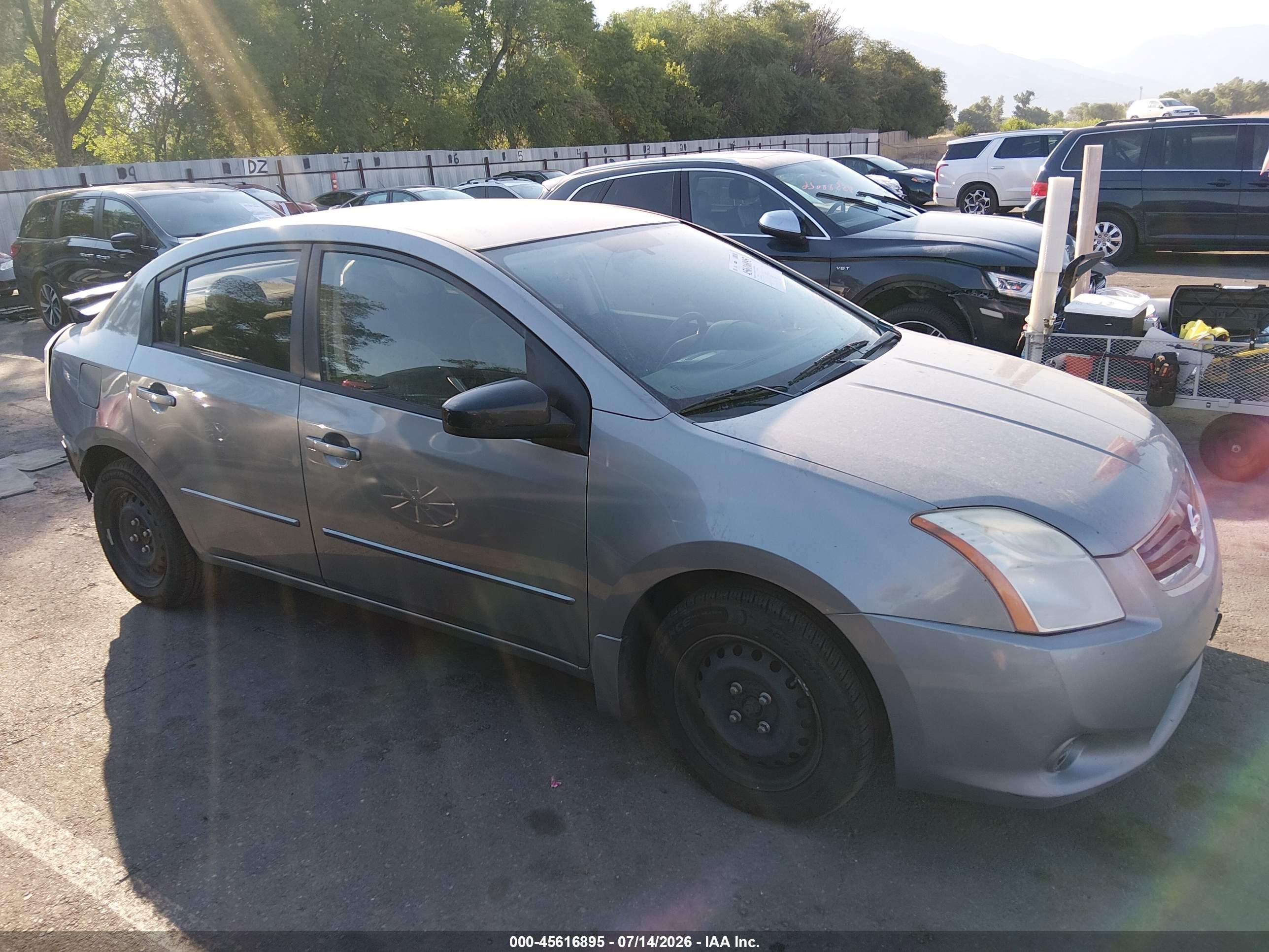 2011 Nissan Sentra 2.0 Silver vin: 3N1AB6AP0BL671481