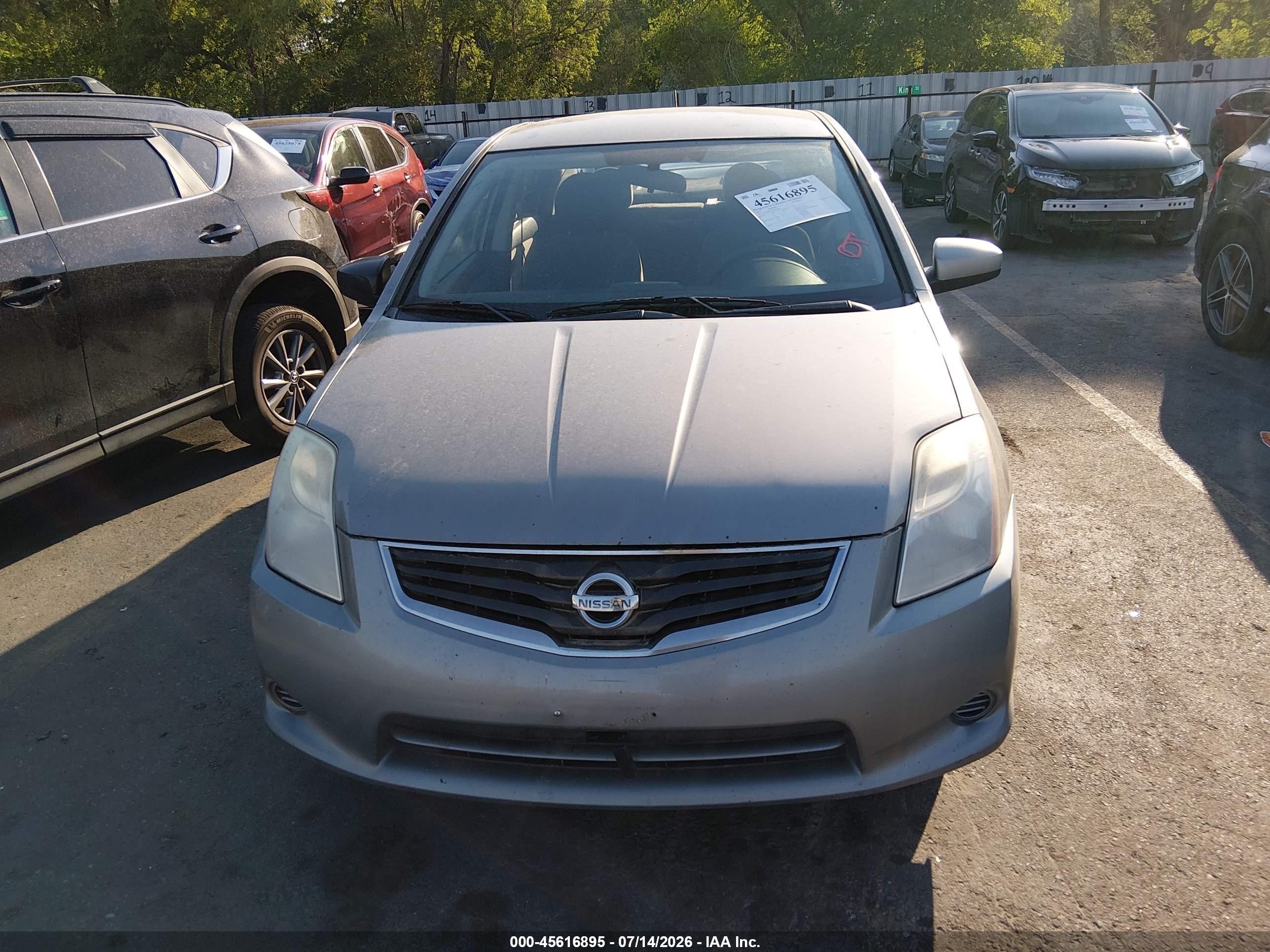 2011 Nissan Sentra 2.0 Silver vin: 3N1AB6AP0BL671481