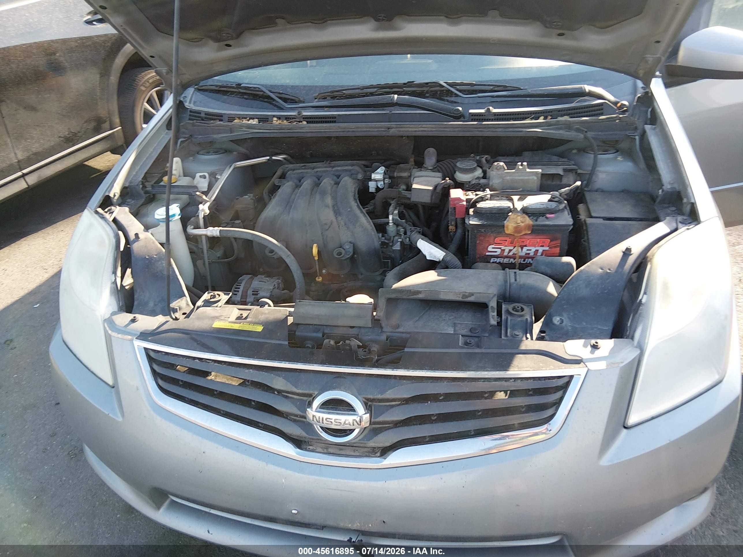 2011 Nissan Sentra 2.0 Silver vin: 3N1AB6AP0BL671481