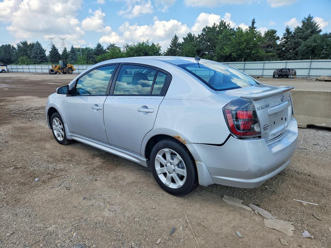 2011 Nissan Sentra 2.0 Silver vin: 3N1AB6AP0BL674848