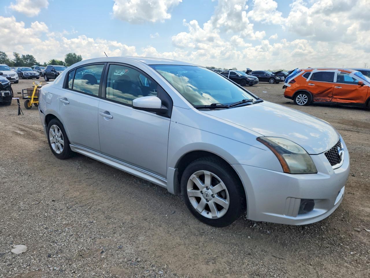 2011 Nissan Sentra 2.0 Silver vin: 3N1AB6AP0BL674848