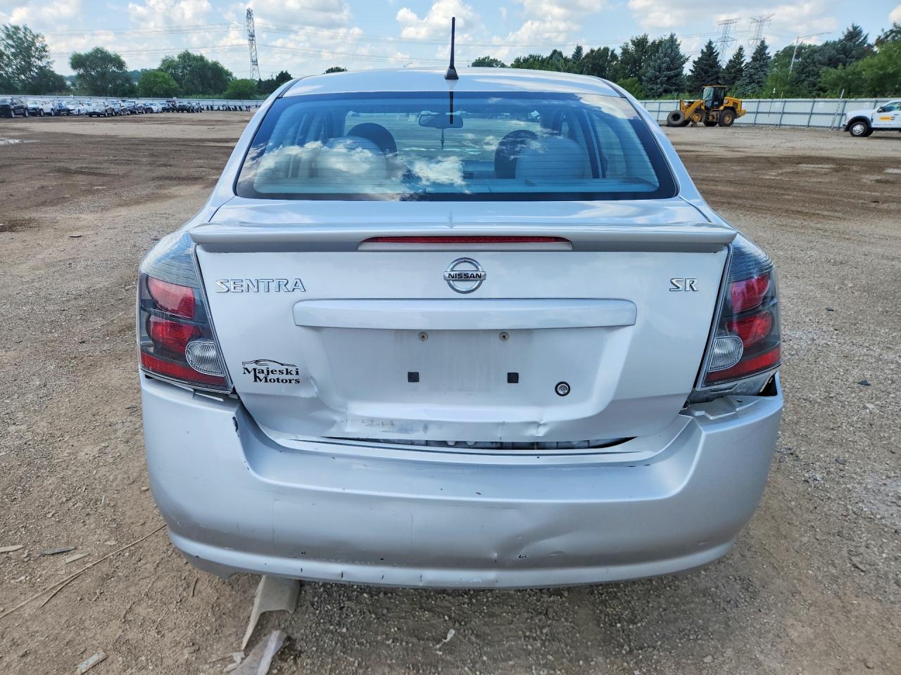 2011 Nissan Sentra 2.0 Silver vin: 3N1AB6AP0BL674848