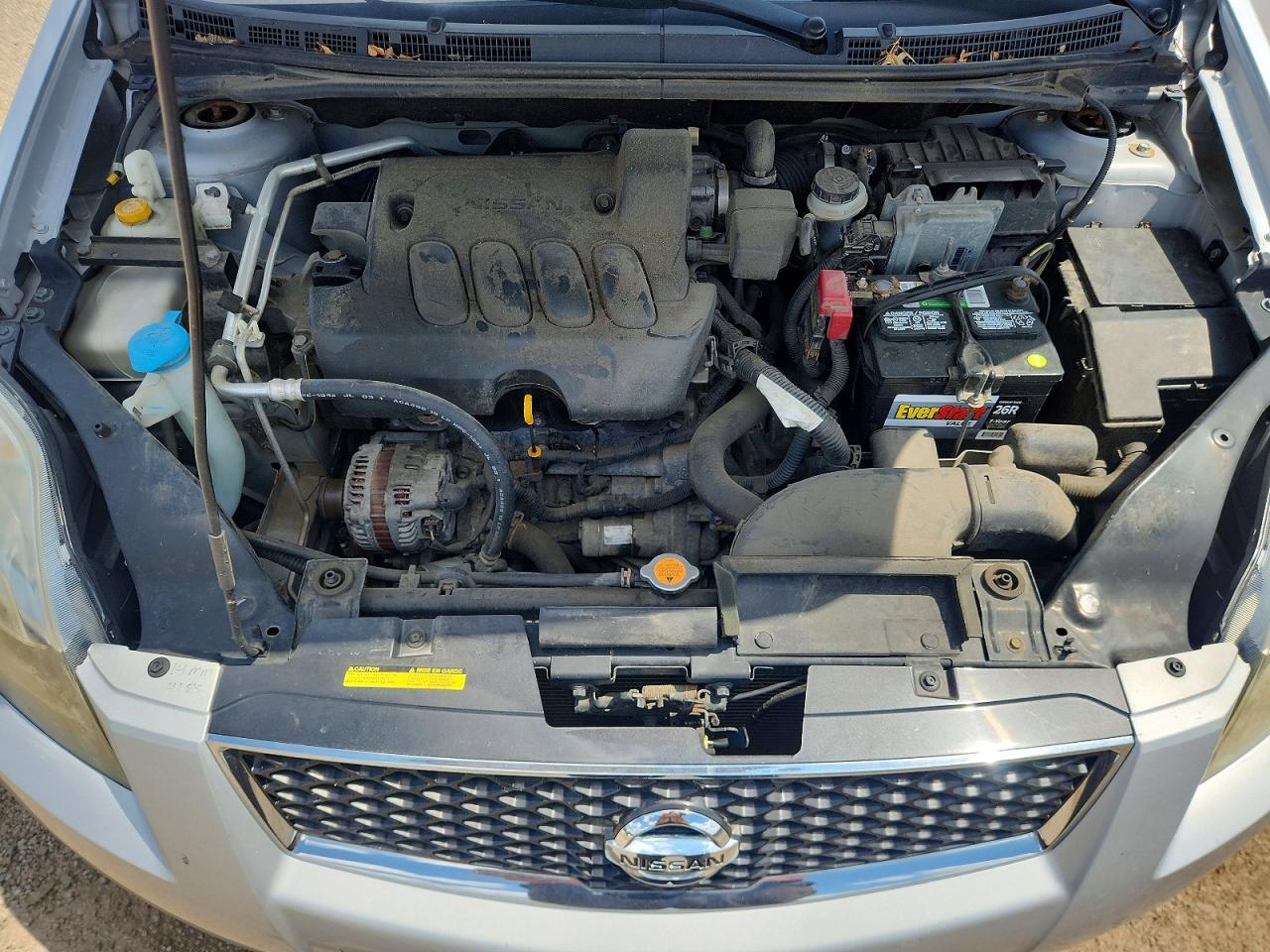2011 Nissan Sentra 2.0 Silver vin: 3N1AB6AP0BL674848