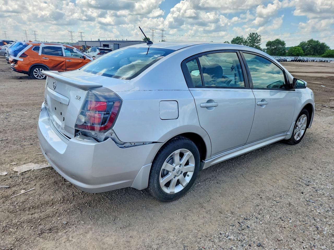2011 Nissan Sentra 2.0 Silver vin: 3N1AB6AP0BL674848