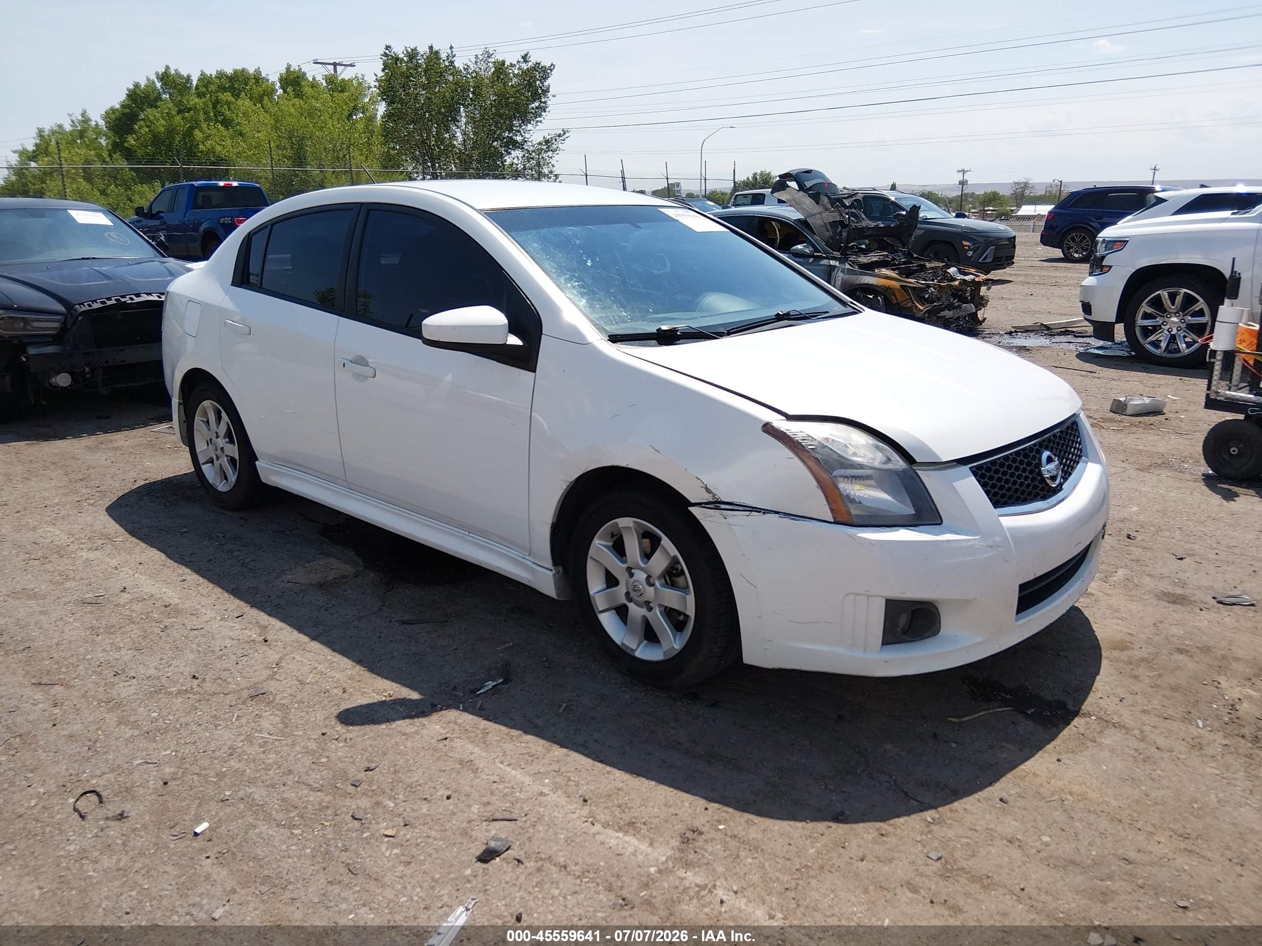 2011 Nissan Sentra 2.0sr White vin: 3N1AB6AP0BL684103