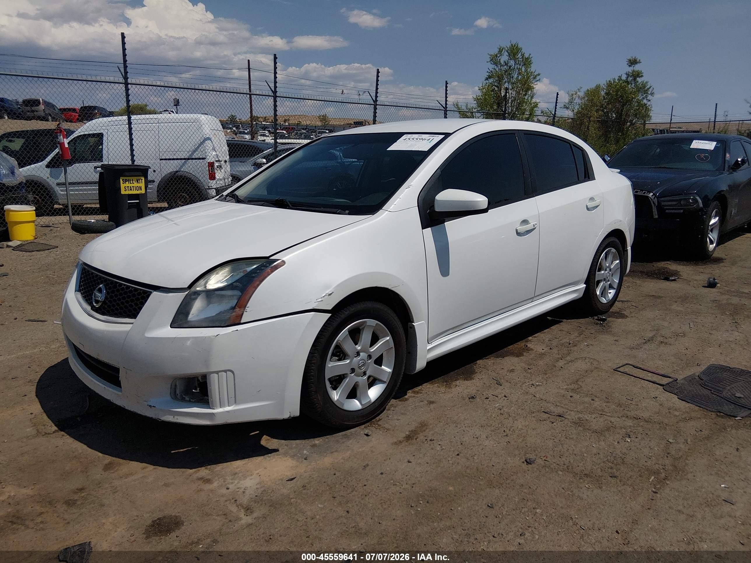 2011 Nissan Sentra 2.0sr White vin: 3N1AB6AP0BL684103