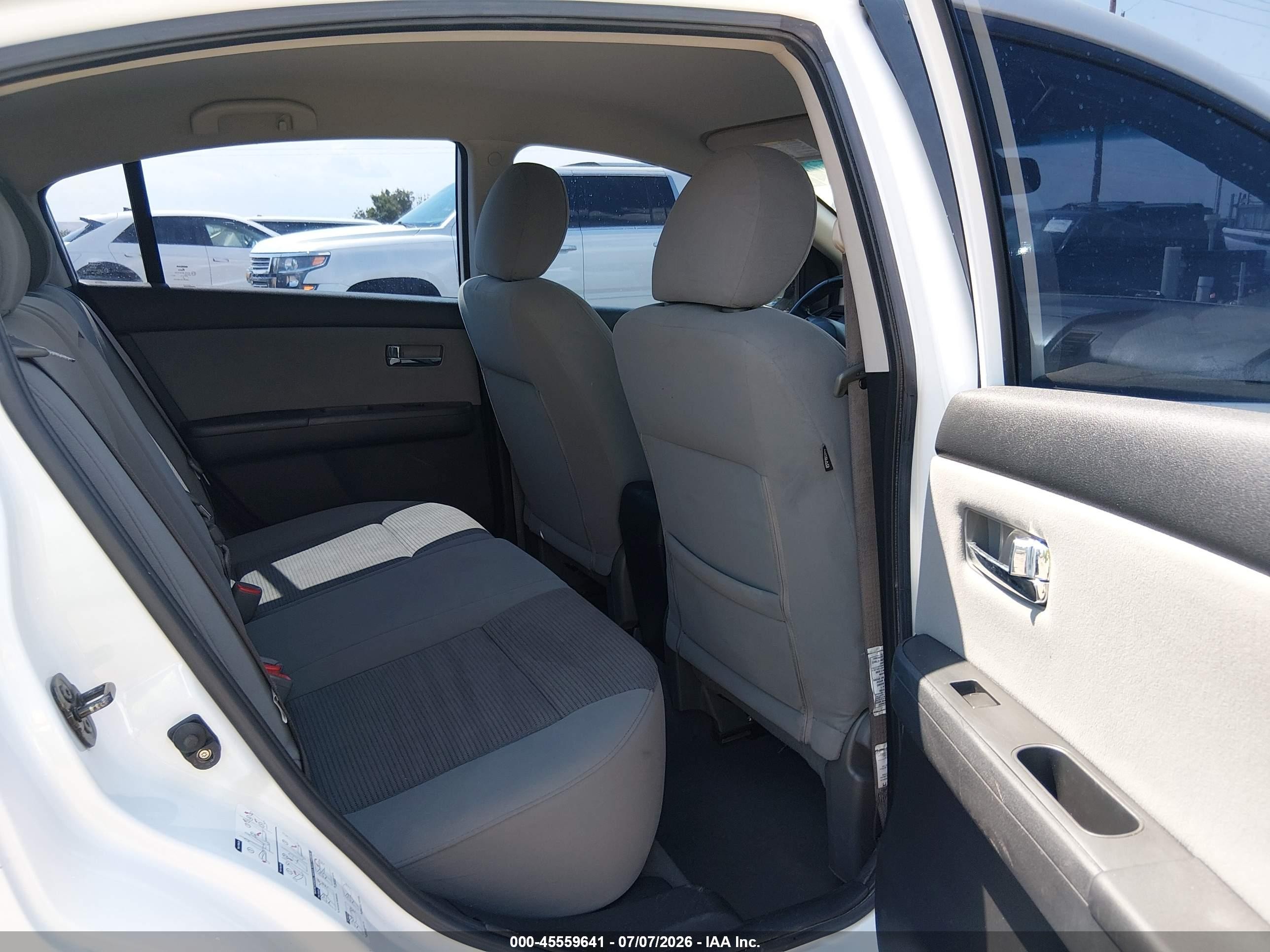 2011 Nissan Sentra 2.0sr White vin: 3N1AB6AP0BL684103