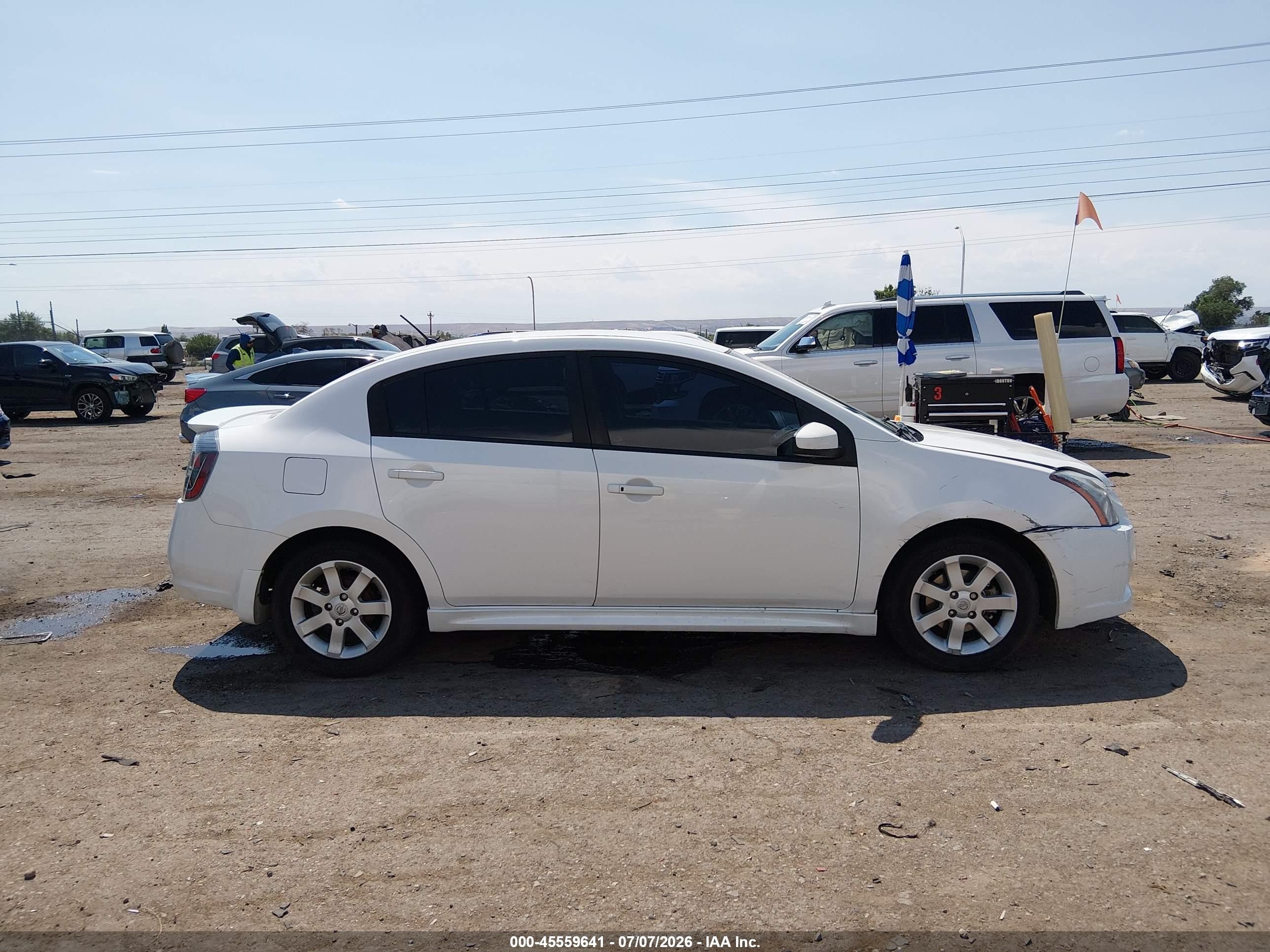 2011 Nissan Sentra 2.0sr White vin: 3N1AB6AP0BL684103
