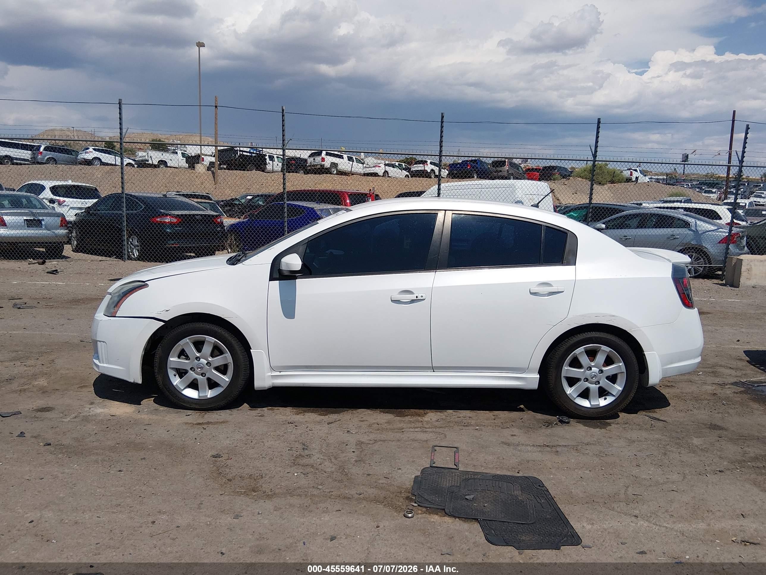 2011 Nissan Sentra 2.0sr White vin: 3N1AB6AP0BL684103