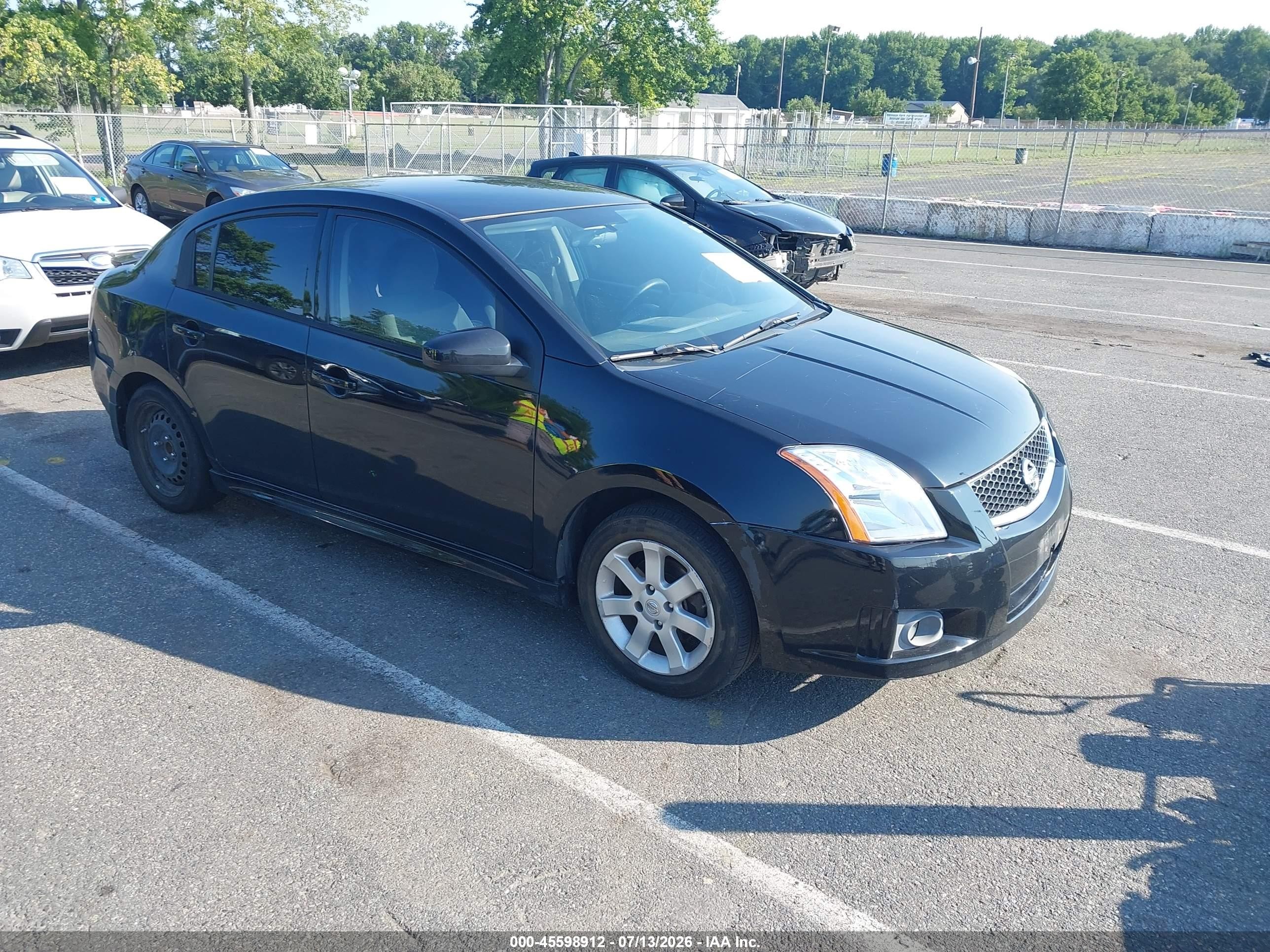 2011 Nissan Sentra 2.0sr Black vin: 3N1AB6AP0BL690418