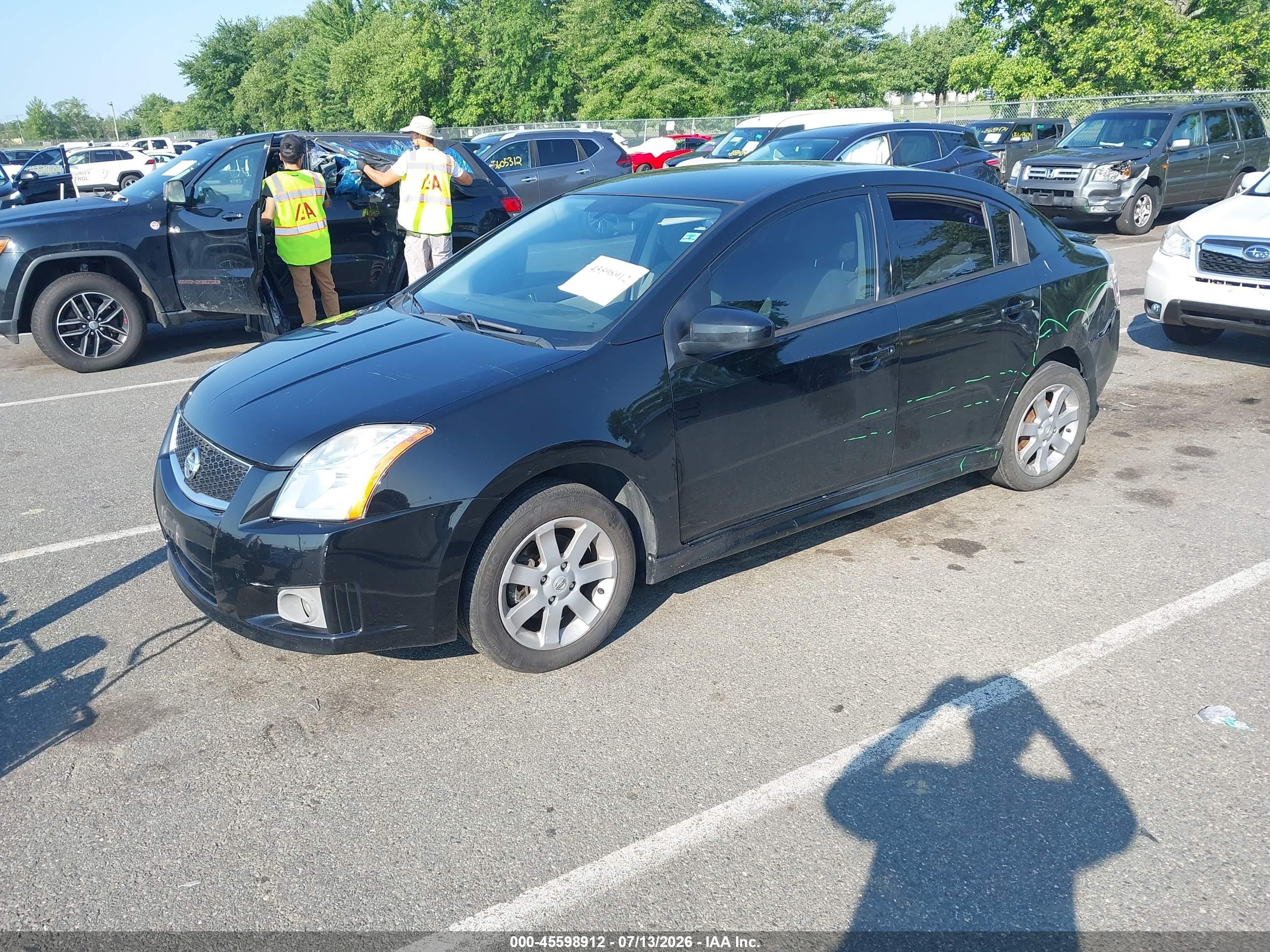 2011 Nissan Sentra 2.0sr Black vin: 3N1AB6AP0BL690418