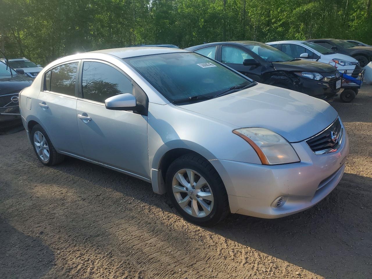 2011 Nissan Sentra 2.0 Silver vin: 3N1AB6AP0BL694422