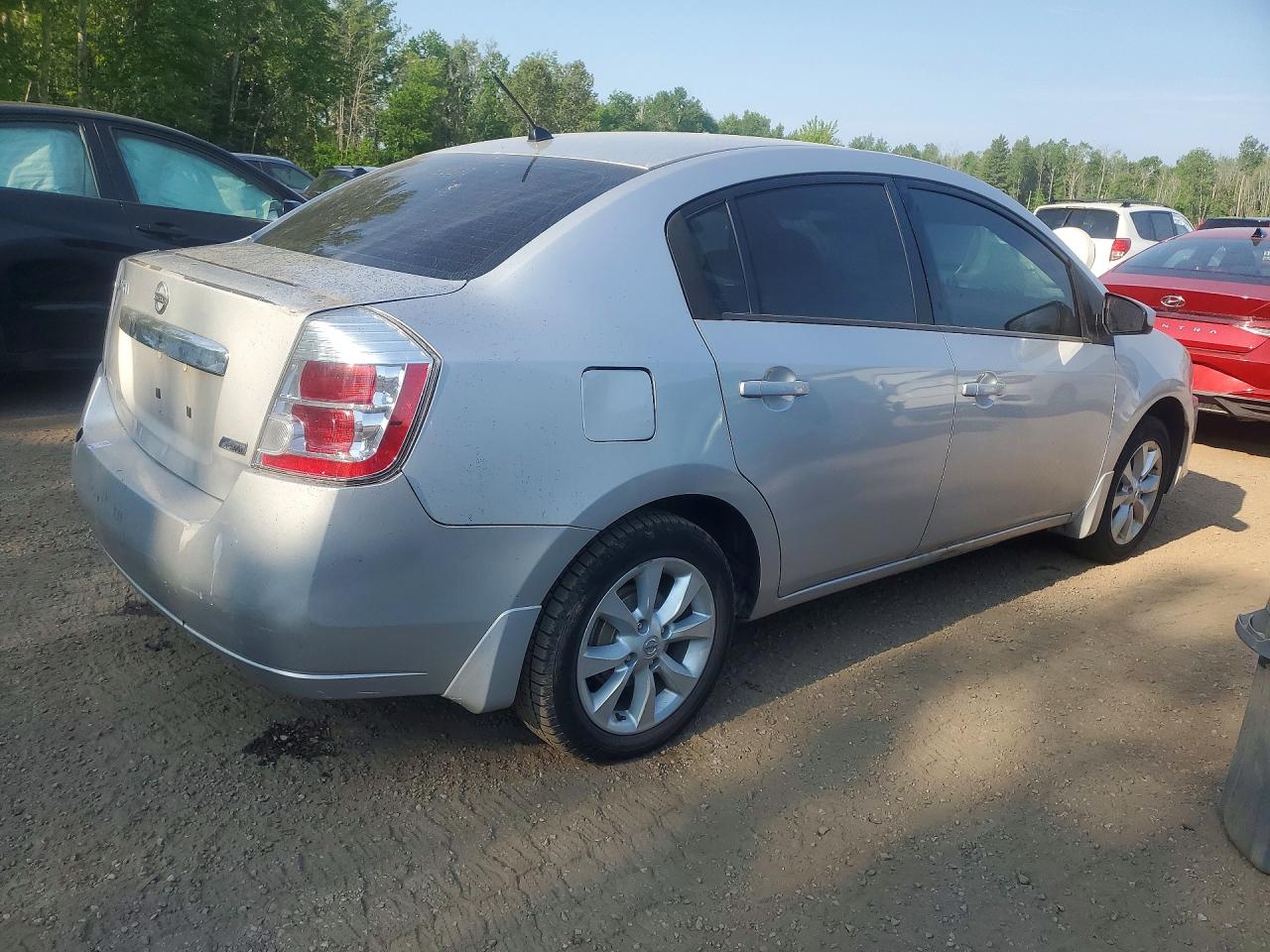 2011 Nissan Sentra 2.0 Silver vin: 3N1AB6AP0BL694422