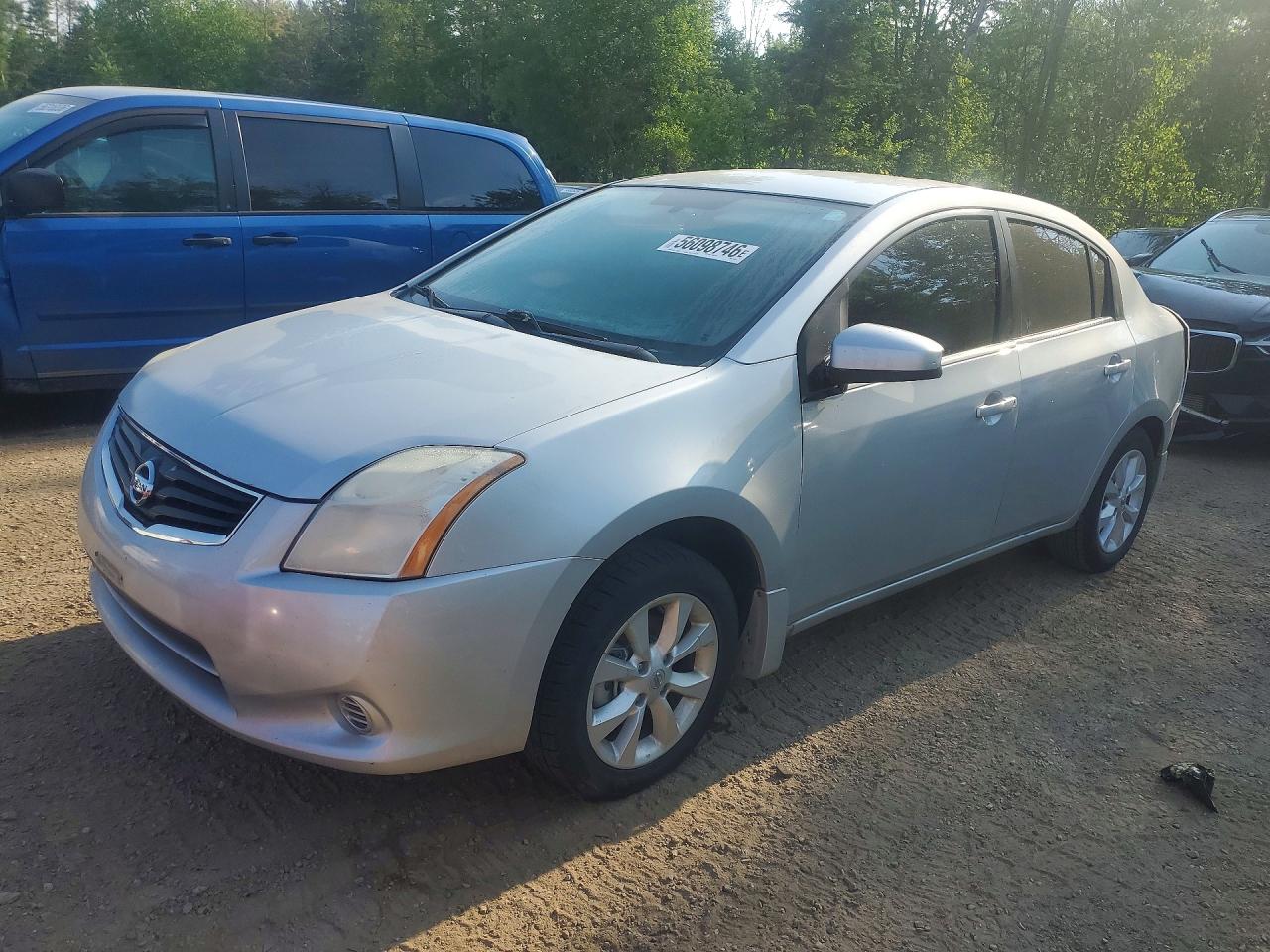 2011 Nissan Sentra 2.0 Silver vin: 3N1AB6AP0BL694422