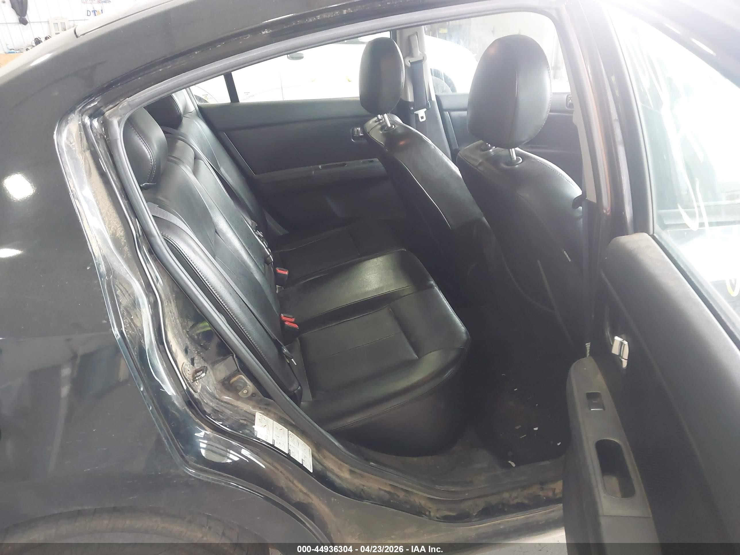 2011 Nissan Sentra 2.0sl Черный vin: 3N1AB6AP0BL698843