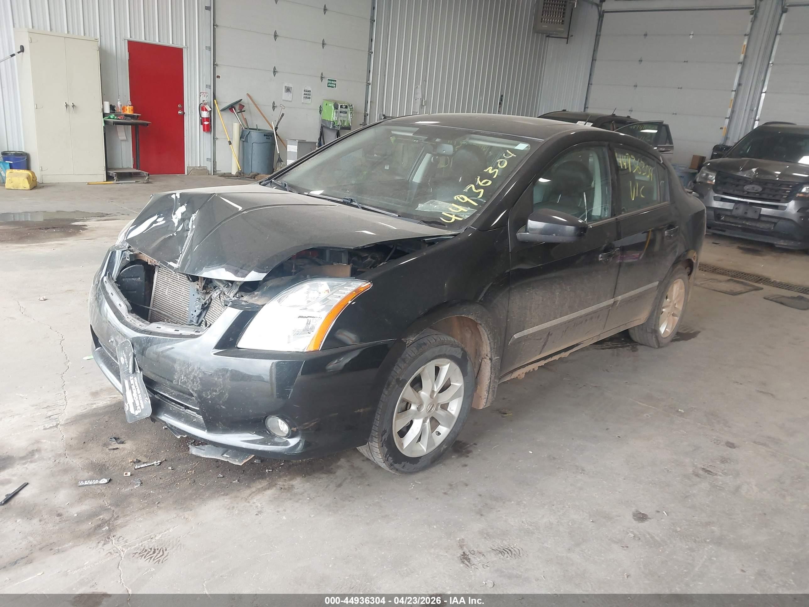 2011 Nissan Sentra 2.0sl Черный vin: 3N1AB6AP0BL698843