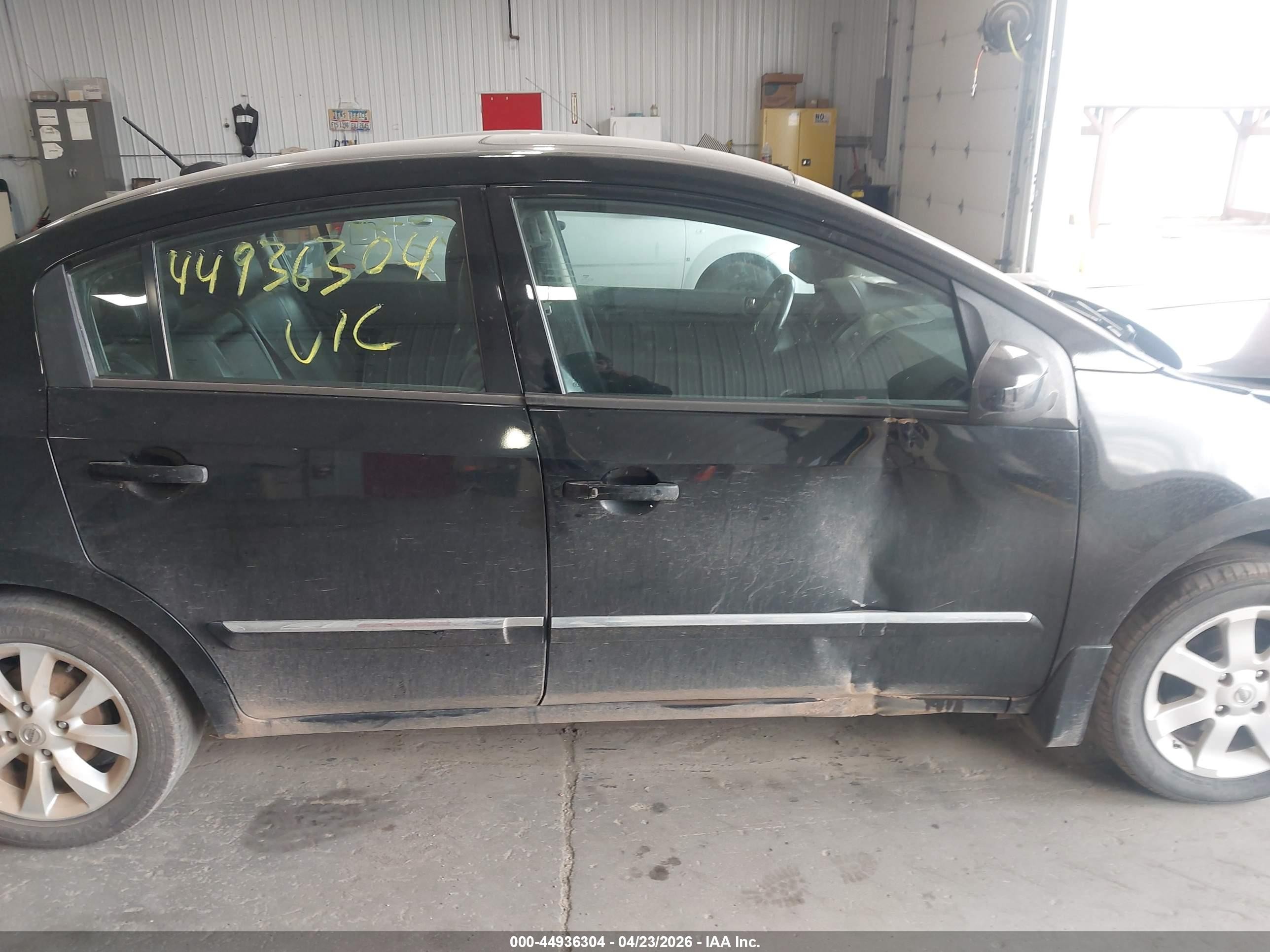 2011 Nissan Sentra 2.0sl Черный vin: 3N1AB6AP0BL698843