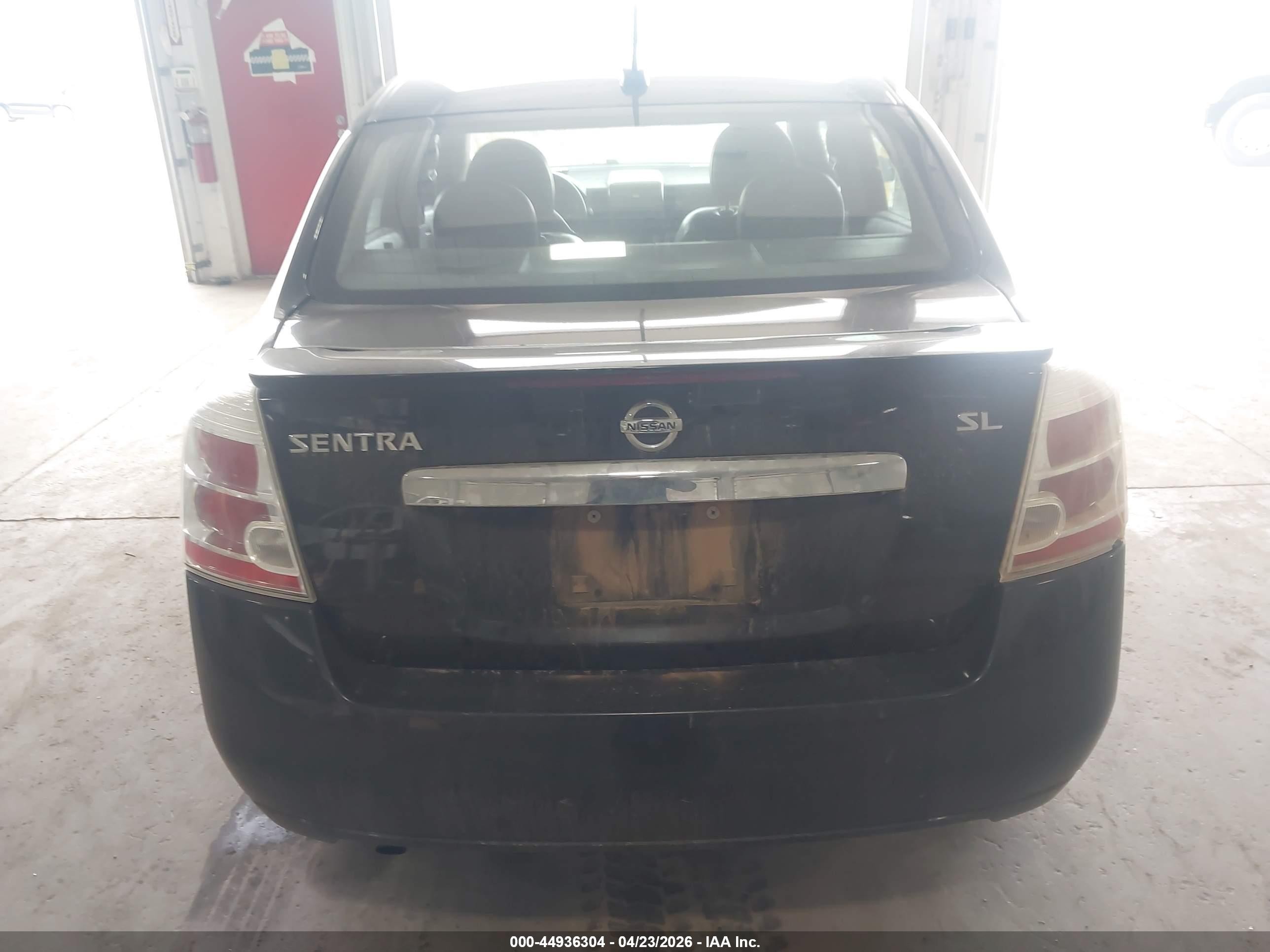 2011 Nissan Sentra 2.0sl Черный vin: 3N1AB6AP0BL698843