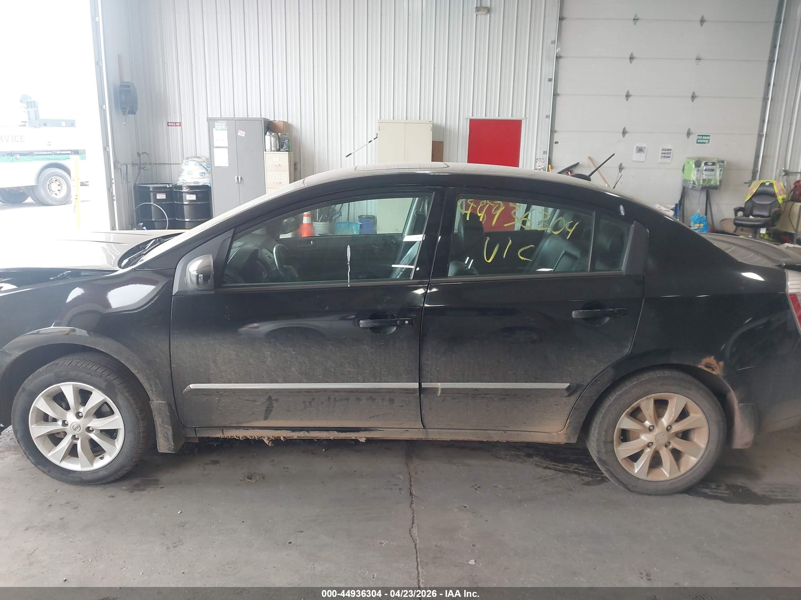 2011 Nissan Sentra 2.0sl Черный vin: 3N1AB6AP0BL698843