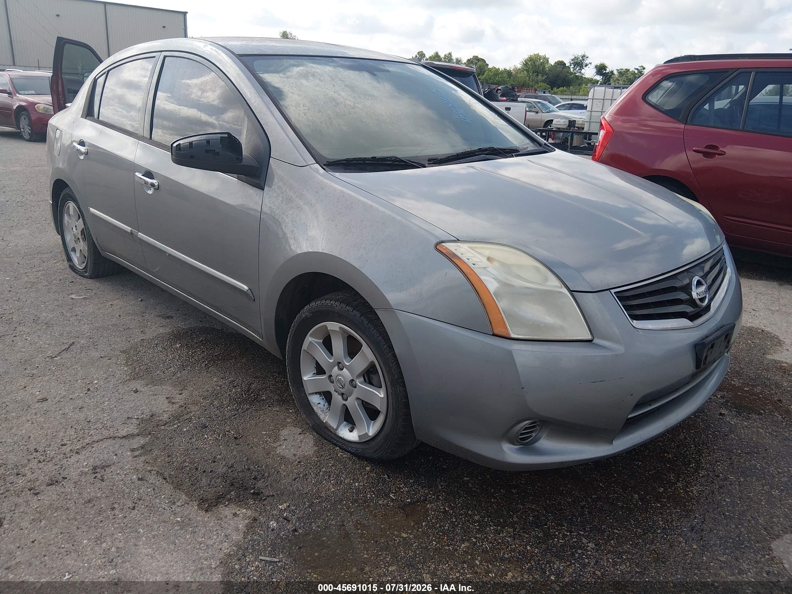 2011 Nissan Sentra 2.0s Gray vin: 3N1AB6AP0BL706603
