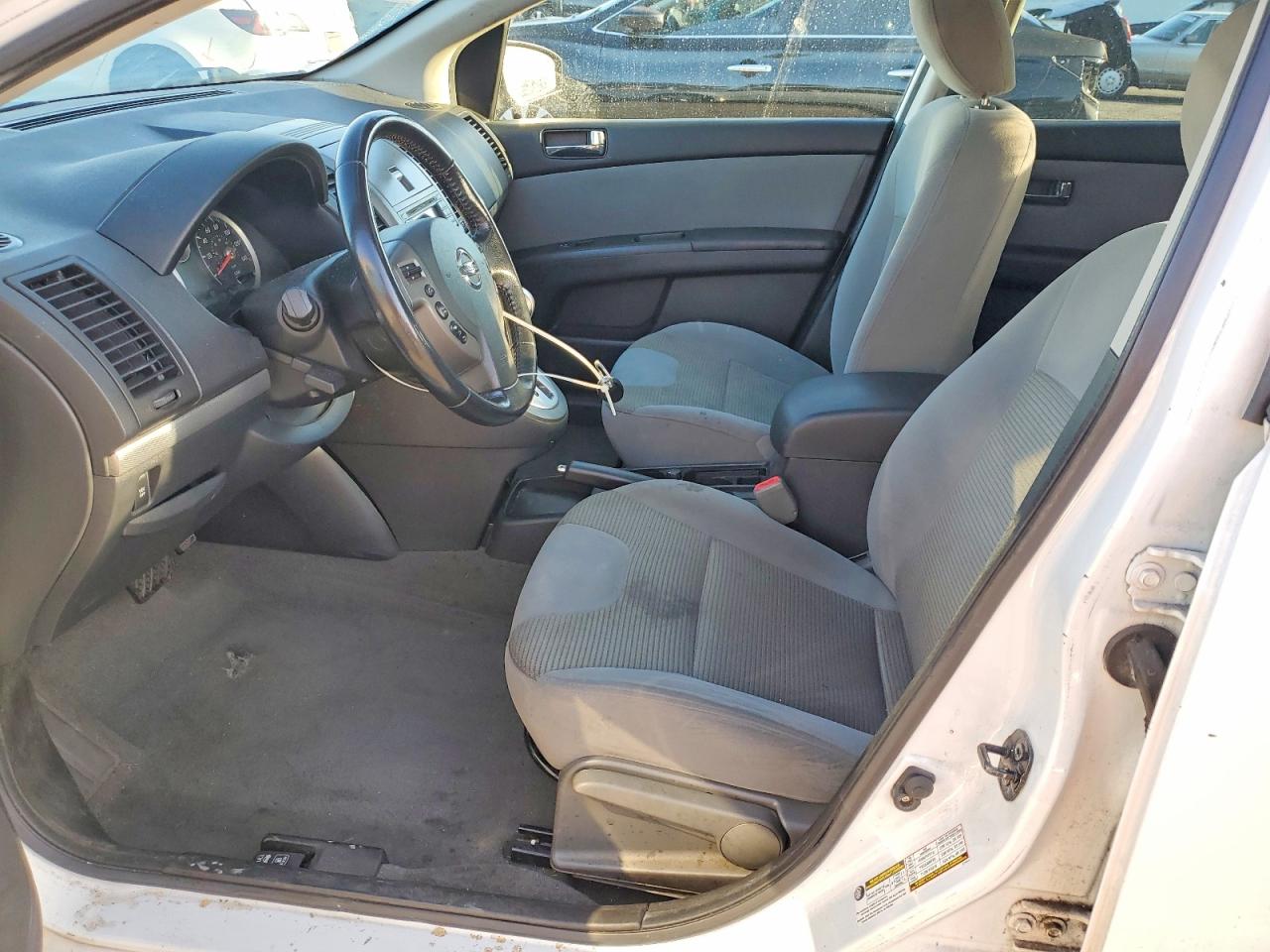 2011 Nissan Sentra White vin: 3N1AB6AP0BL719058
