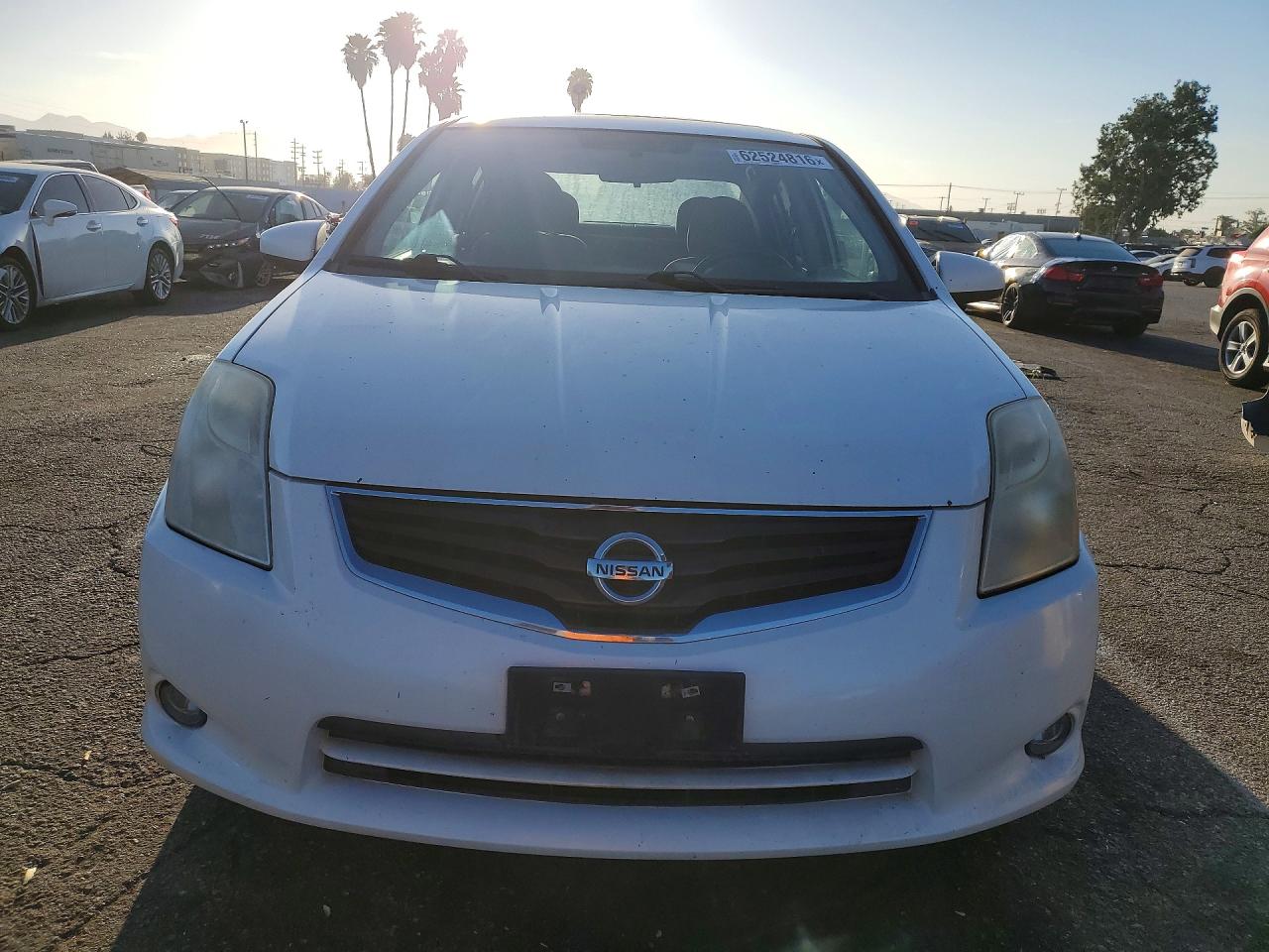 2011 Nissan Sentra White vin: 3N1AB6AP0BL719058