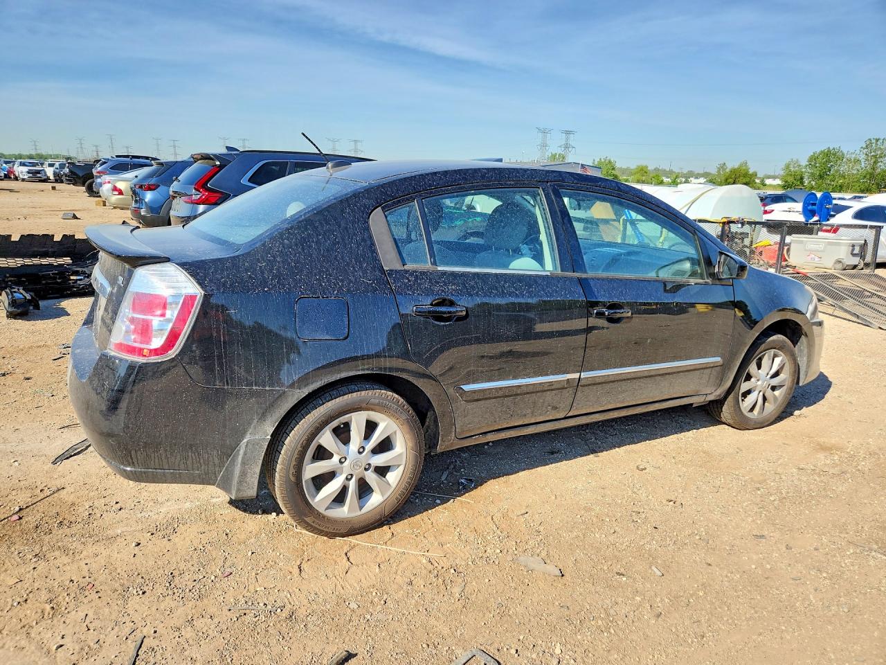2011 Nissan Sentra 2.0 Черный vin: 3N1AB6AP0BL725233