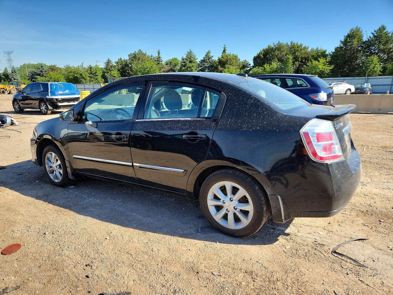 2011 Nissan Sentra 2.0 Черный vin: 3N1AB6AP0BL725233