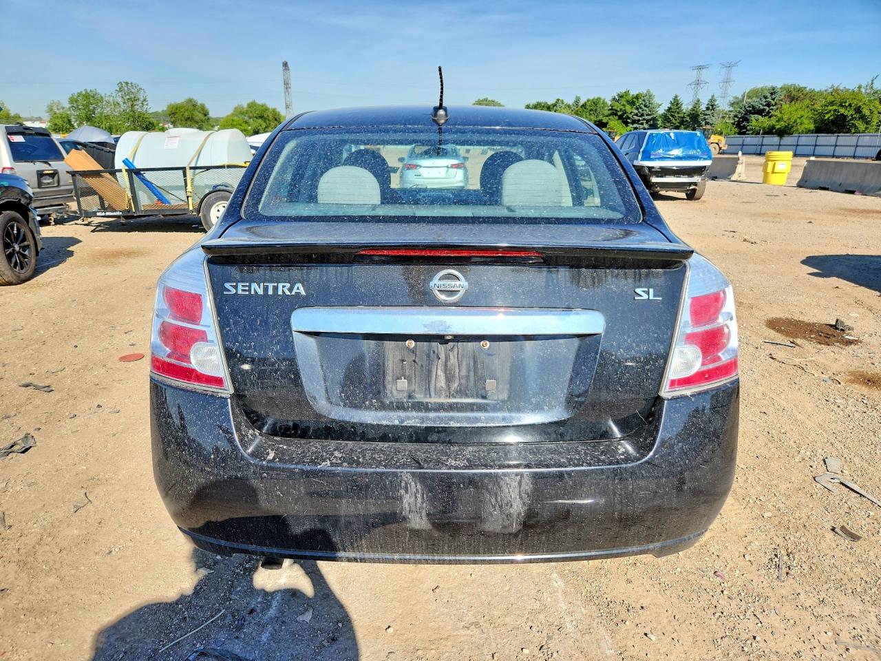 2011 Nissan Sentra 2.0 Черный vin: 3N1AB6AP0BL725233