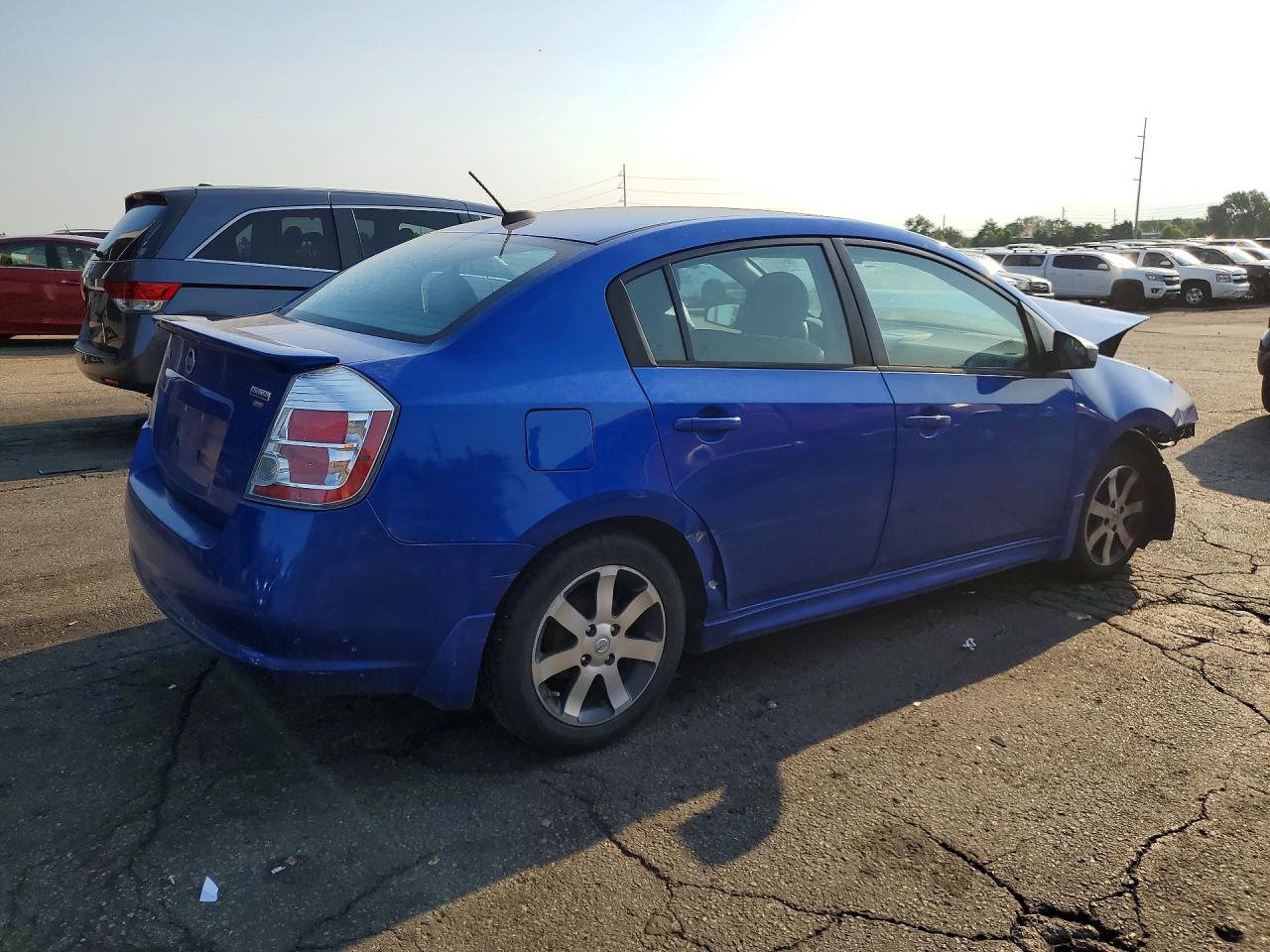 2011 Nissan Sentra 2.0 Blue vin: 3N1AB6AP0BL727208