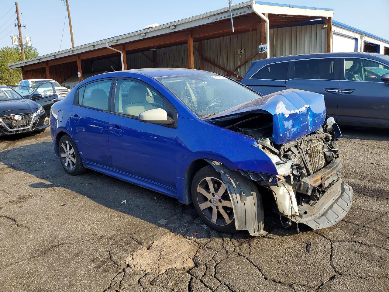 2011 Nissan Sentra 2.0 Blue vin: 3N1AB6AP0BL727208