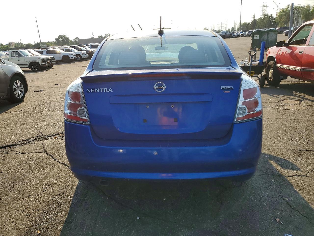 2011 Nissan Sentra 2.0 Blue vin: 3N1AB6AP0BL727208