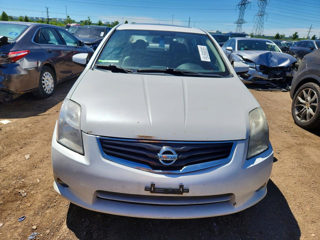2012 Nissan Sentra 2.0 White vin: 3N1AB6AP0CL641396