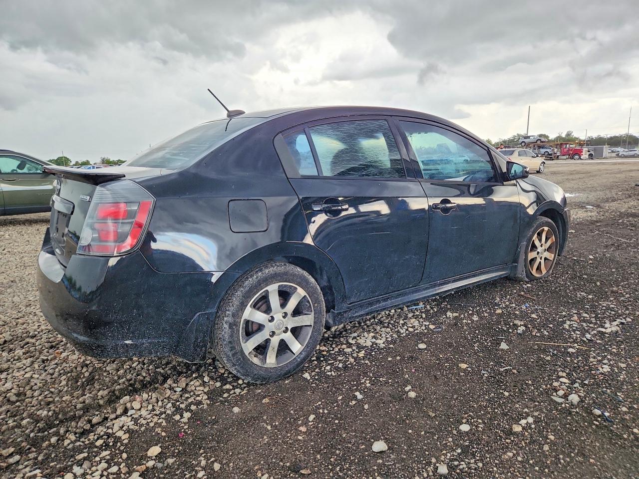 2012 Nissan Sentra 2.0 Black vin: 3N1AB6AP0CL644556