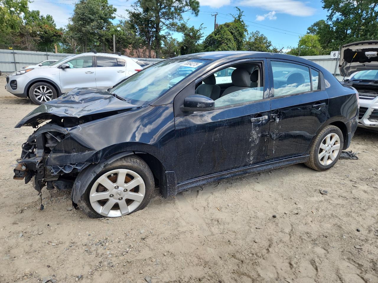 2012 Nissan Sentra 2.0 Black vin: 3N1AB6AP0CL645867