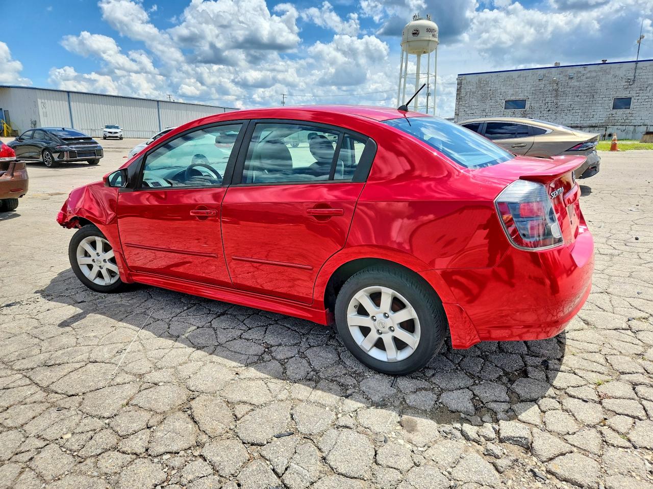 2012 Nissan Sentra 2.0/2.0s/sr/2.0sl Red vin: 3N1AB6AP0CL646517