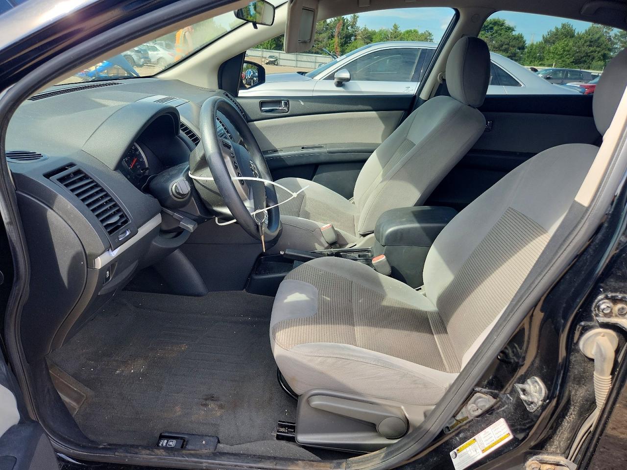 2012 Nissan Sentra Black vin: 3N1AB6AP0CL651412