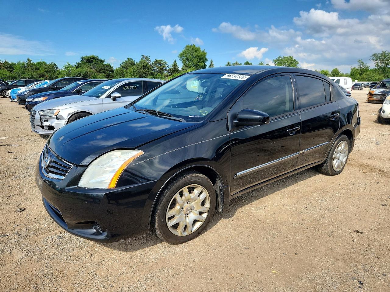 2012 Nissan Sentra Black vin: 3N1AB6AP0CL651412