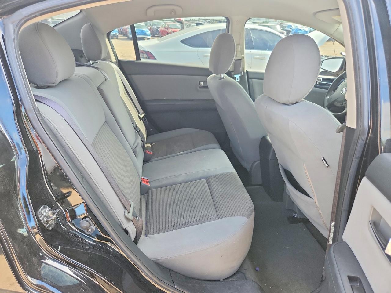 2012 Nissan Sentra Black vin: 3N1AB6AP0CL651412