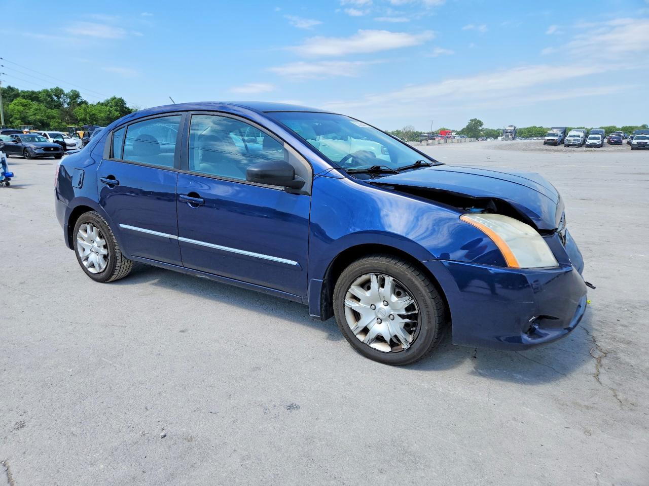 2012 Nissan Sentra 2.0 Blue vin: 3N1AB6AP0CL652821