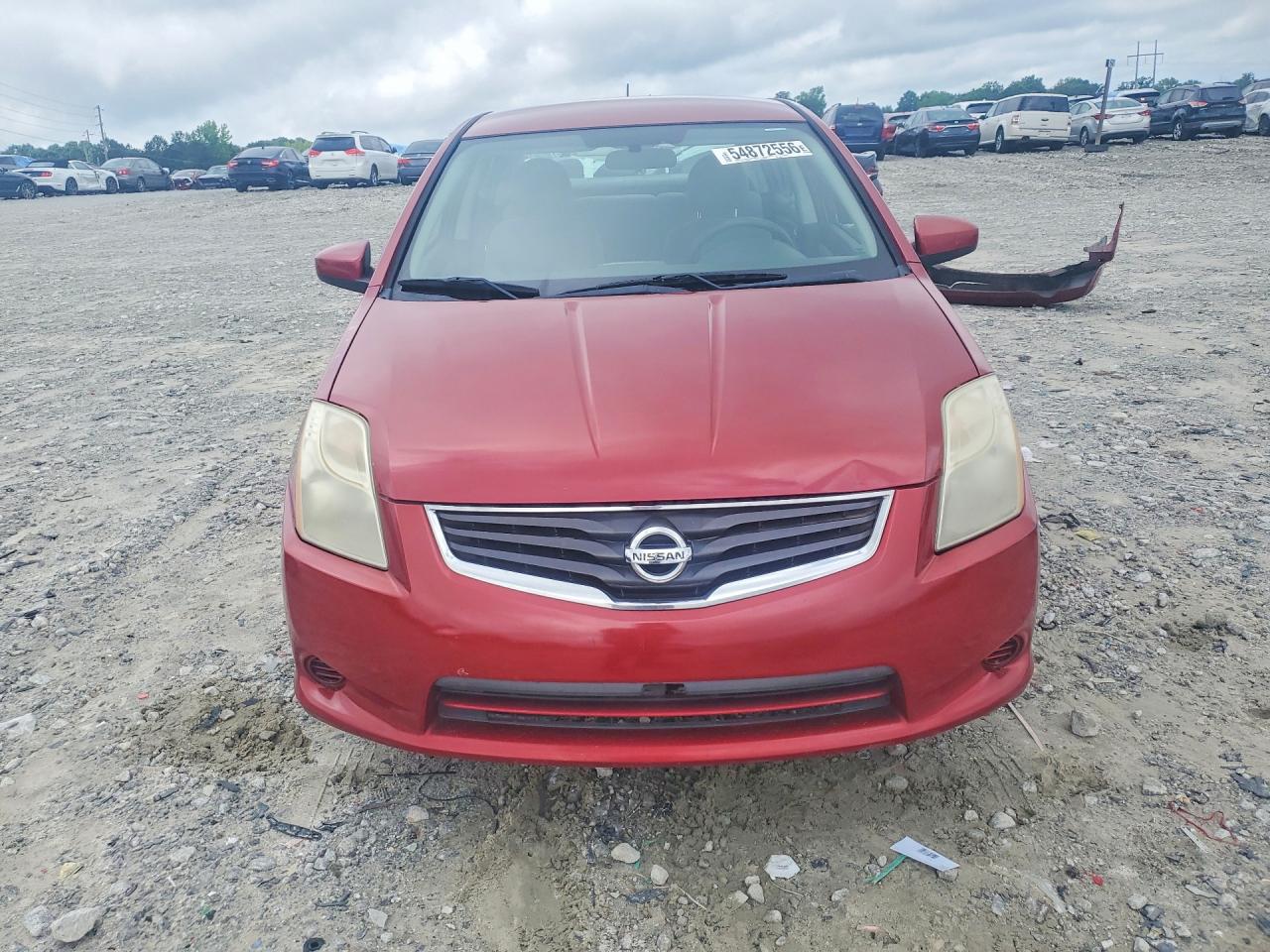 2012 Nissan Sentra 2.0 Red vin: 3N1AB6AP0CL685947