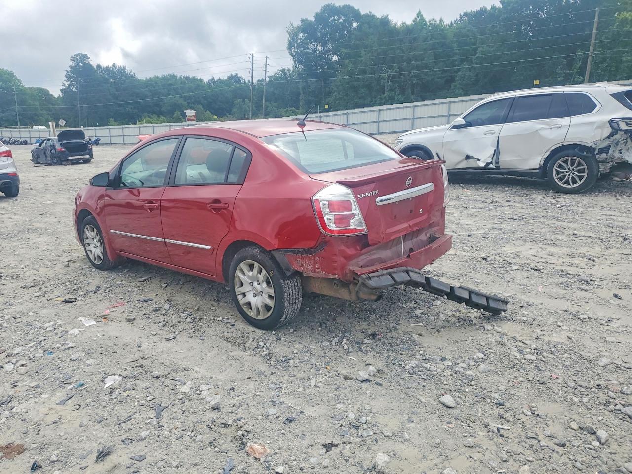 2012 Nissan Sentra 2.0 Red vin: 3N1AB6AP0CL685947